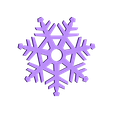 Snowflake3.STL Pack décoration pour Noël