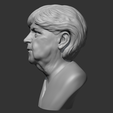 03.png Angela Merkel 3D print model