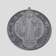Shapr-Image-2024-01-05-182837.png The Saint Benedict Medal, double sided, protection amulet, power of exorcism, miraculous religious jewelry