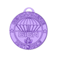 Porte clef 1.stl GIGN gendarmerie police logo badges