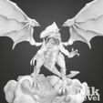 Demon-dRAGON-6.jpg Blue Eyes White Dragon YuGi-Oh 3D Printable