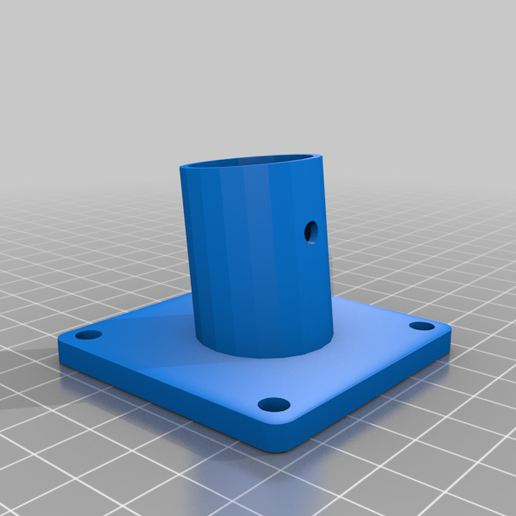 Download free STL file 3/4" PVC Pipe wall mount • 3D printing design