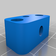 Thermistor_Mount_4mm_Tube.png Anycubic Kossel Linear Plus Top Cover with Filter, Extruder & Spool Mount