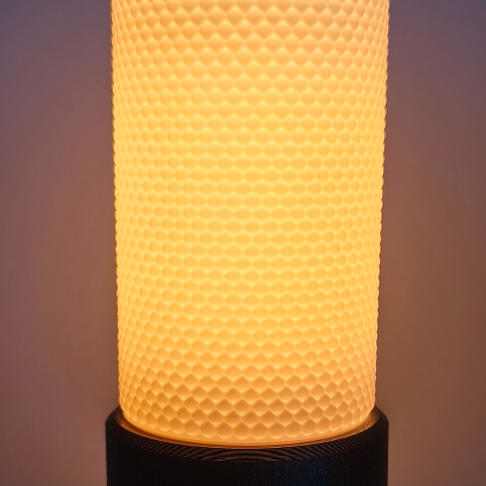 Pearl Column Lampshade 3D model