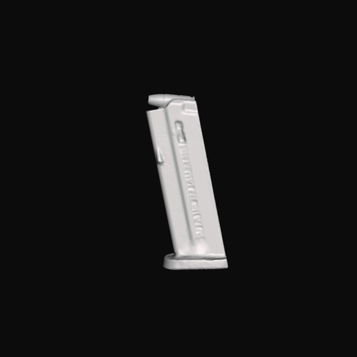 Smith Wesson Mp9 Shield EZ Magazine Real Size Scan 3d Mold