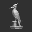 a1.jpg 啄木鸟雕像 3D 打印模型