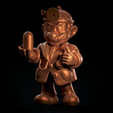 Untitled_Viewport_003.png Doctor Mario 3D model adapted to print