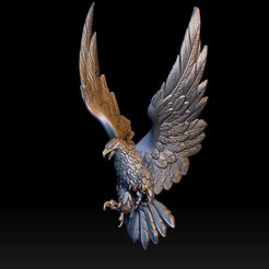 876756675.jpg STL-Datei Adler・Design für 3D-Drucker zum herunterladen