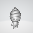 2.png Cute Chibi Ice Cream Boy - Cute Boy 3d Model