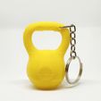 Kettlebell Key Chain