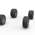 3.jpg Wheel Set of Midget car Scale 1:25