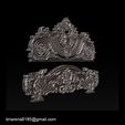 011.jpg Bed 3D relief models STL Files used for CNC Router