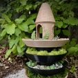 9E4326A9-7E3E-4C8E-9B3E-B292F5A078BC.jpeg Free 3D file Up Cycle Spool Planter・3D print model to download