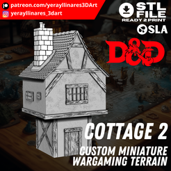 1.png Cottage 2 - Custom miniature wargaming terrain