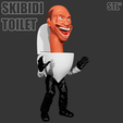 33333.png SKIBIDI TOILET - TOILET MAN | 3D FAN ART