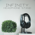 Infinity Headphone Stand - HERO.png Infinity Headphone Stand