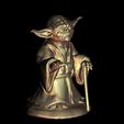 7.jpg Fichier STL gratuit Maître Yoda de Star Wars Wars・Design pour imprimante 3D à télécharger, 3DPrinterFiles