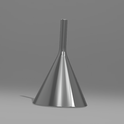 MY_FUNNEL_THIN_v01.png Free STL file NARROW & WIDE FUNNEL・3D print model to download, admis