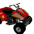 2.png ATV CAR TRAIN RAIL FOUR CYCLE MOTORCYCLE VEHICLE ROAD 3D MODEL 6