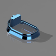RenderFront.png STL file Glock 19 Gen 5 Magwell・3D printing design to download