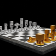 mn-3.png Minecraft Game Characters Chess Set - Different 6 Chess Pieces