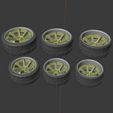 e1.jpg 3D file GEM R Wheel set Front and Rear with SPIKES!・3D printable model to download, BlackBox