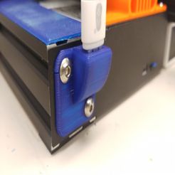 20191108_131725.jpg Free STL file ENDER 3 - MicroSD to USB Adapter Holder・Model to download and 3D print