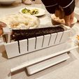 CF65D146-E85F-4CBE-82A1-AEA888577737_1_105_c.jpeg Complete 3-Piece Sushi Maker Set (Roll, Press & Cut)