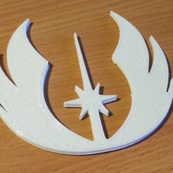 IMG_20160127_161520.jpg STL-Datei insigne jedi kostenlos・3D-Druck-Modell zum herunterladen