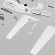 Akinci-11.jpg Bayraktar Akinci Modello di stampa 3D Modello di stampa 3D