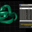 11.png Snakee ring 3d pritable model