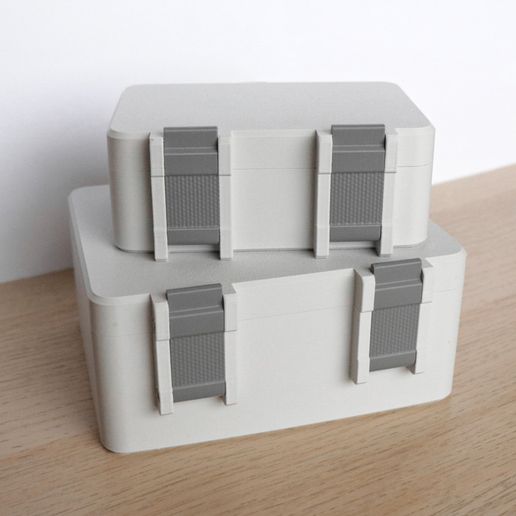g2-2.jpg Caja de almacenamiento con cierre a presión | Caja de herramientas imprimible en 3D