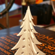 sapin.png Free STL file Christmas tree・Template to download and 3D print