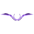 Junt.stl BTS Army Bomb Devil Wings - Custom Lightstick Accessory
