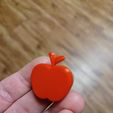 20240305_201121.jpg Apple wall art / Apple Magnet / Apple decor / apple charm / apple decor/ cake decoration / craft item