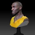 Kobe_0012_Layer 20.jpg Kobe Bryant 3 Textured 3D Print Busts