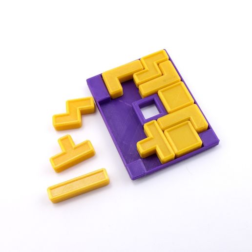 Quatris Puzzle 3D model