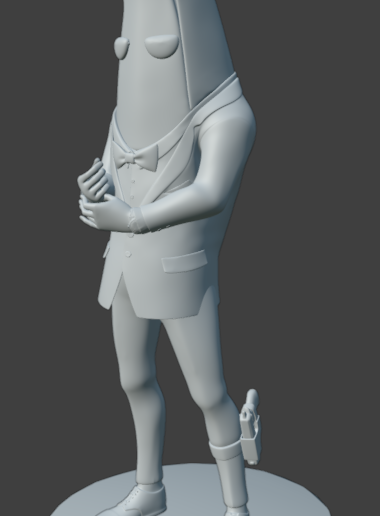 🍌 Agent Peely (FN Chapter 2 Season 2) 3D Printable STL with Base ...