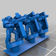 PlateArmourTroop_Shield_M.png Free STL file Galactic Crusaders - Plate Armour Troop - 6-8mm・3D printer model to download