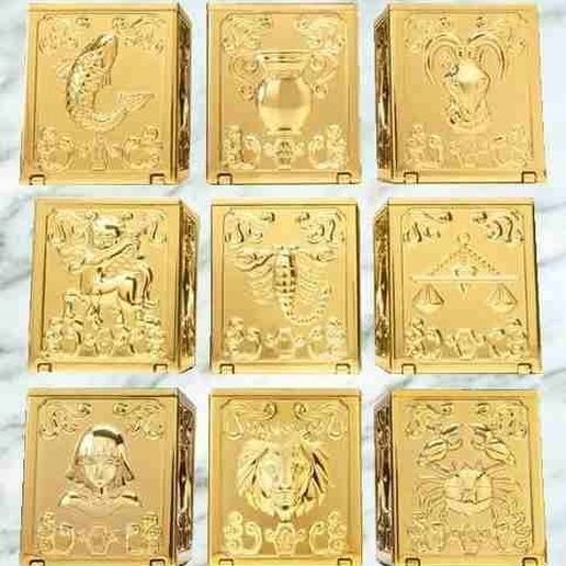 saint seiya caballeros del zodiaco pandora box x12 3D model