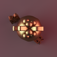 render_12.png STL-Datei Kugelbonbons mit Kirschen und Kakao・Modell zum Herunterladen und 3D-Drucken