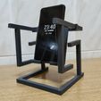Stand1.jpg Fichier 3D Tensegrity Phone Stand・Objet imprimable en 3D à télécharger