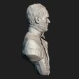 12.jpg General William Tecumseh Sherman bust sculpture 3D print model