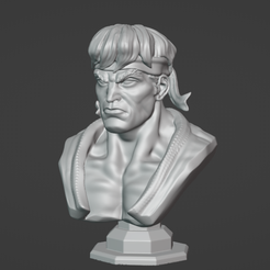ryu1.png Ryu Street Fighter Bust