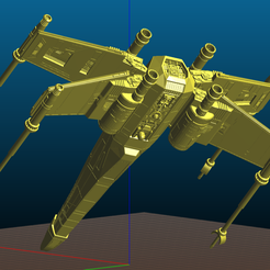 Screenshot_2020-06-11_02-39-28.png Fichier STL gratuit X-Wing T-65 très détaillé・Modèle pour impression 3D à télécharger