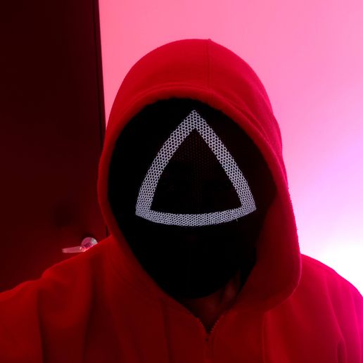 Squid Games Solider Mask 3個 🦑 Squid Game Mask - Soldier Mask Cosplay 3D print model