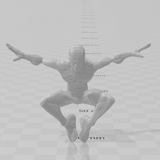 Spider-Man Firend or Foe - Spider-Man Statue 3D model