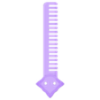 Archivo STL Elegante peine mariposa de Yoru (Cuchillo Go Valorant   Montable) 🎲・Diseño imprimible en 3D para descargar・Cults