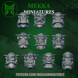 boyheads.png STL file Orc Boy Heads・3D printable design to download