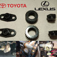 20231222_124155_0000.png Toyota Land Cruiser Prado Serie 80S 90S Lexus Power ELECTRIC SEAT GEAR, Plug, Bracket, KIT REPAIR